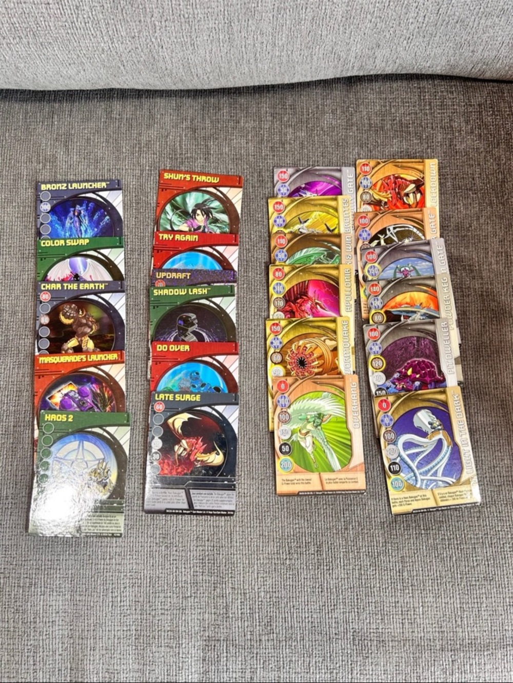 Bakugan Lot of Cards 23
